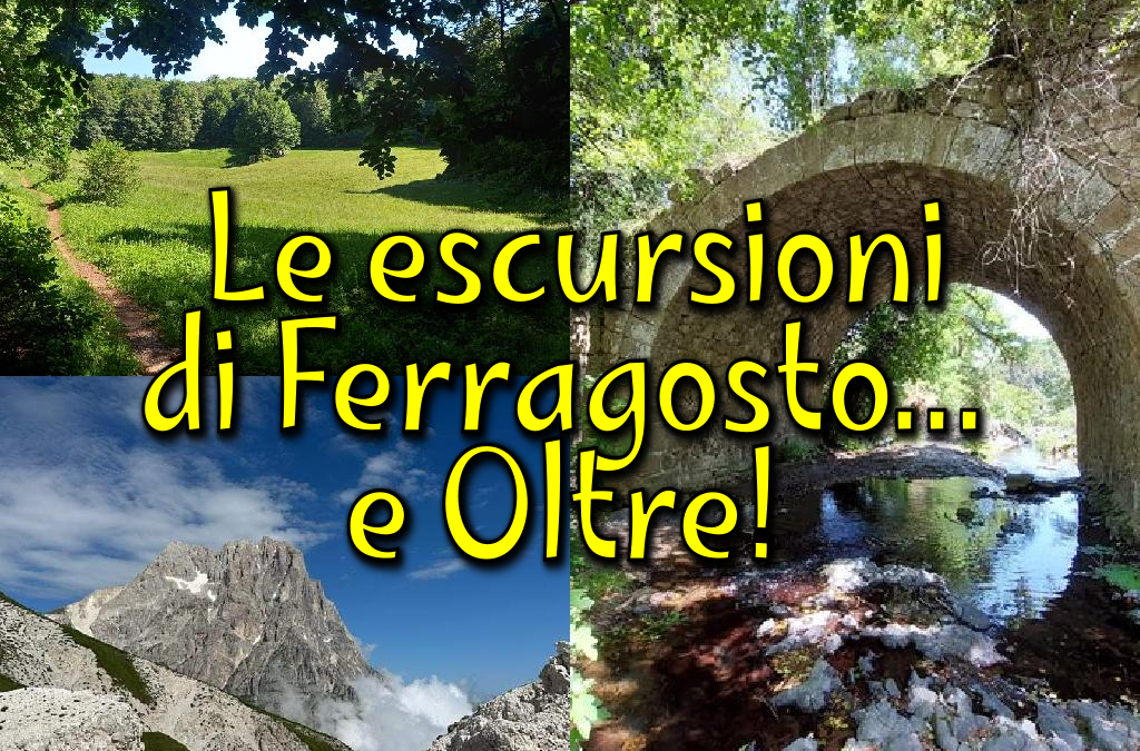 Le escursioni di Ferragosto… e Oltre! 🌻