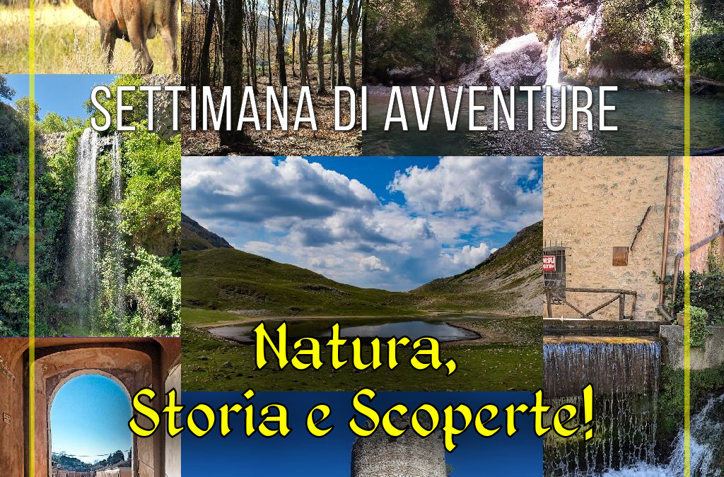 Settimana di Avventure: Natura, Storia e Scoperte! 👣