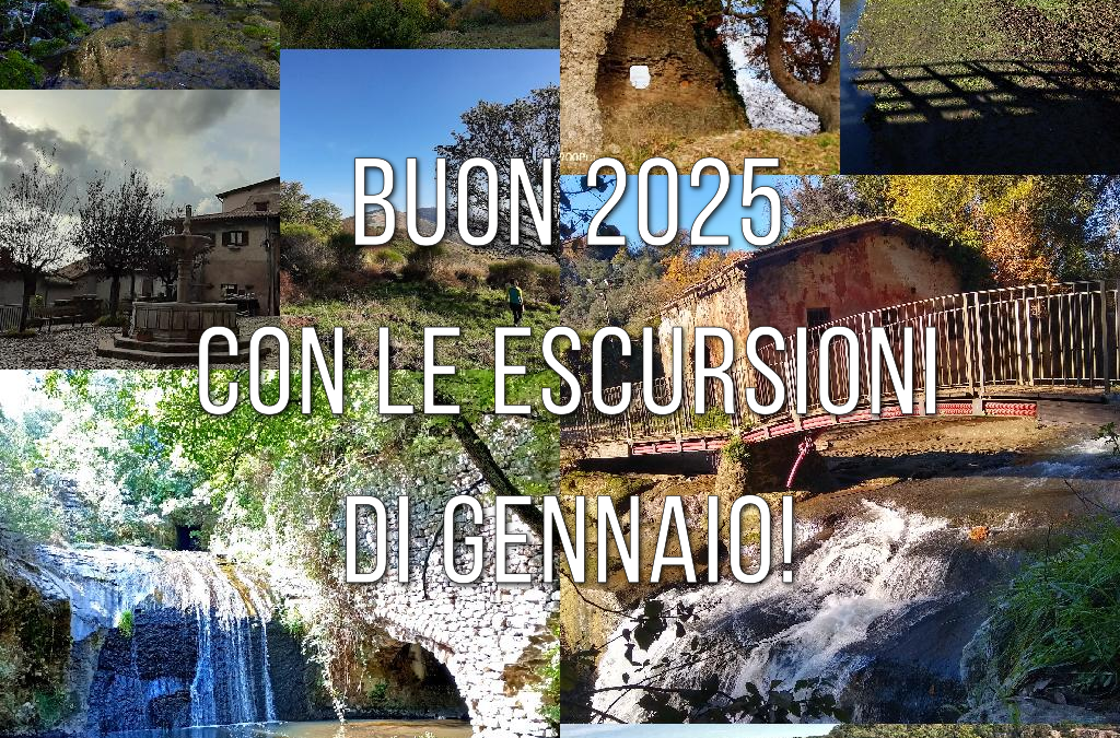 Buon 2025 con le escursioni di gennaio! 🎄